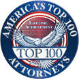 America's Top 100 Attorneys - Lifetime Achievement 